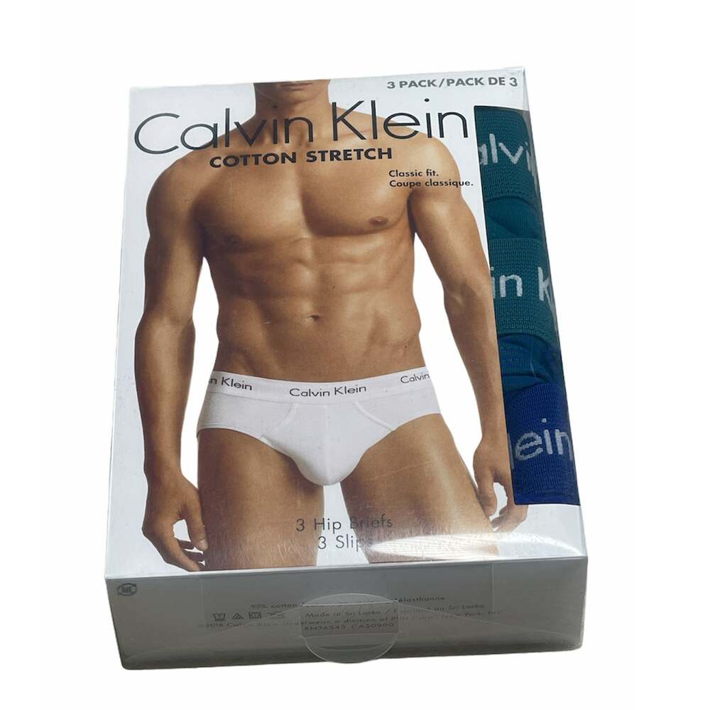 Calvin Klein CK Cotton Stretch Hip Brief 3 PACK